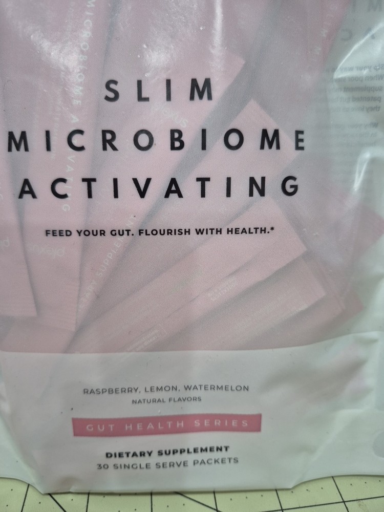 Plexus SLIM 30 Microbiome Activating Packets Raspberry Lemon Watermelon 08/27 A6