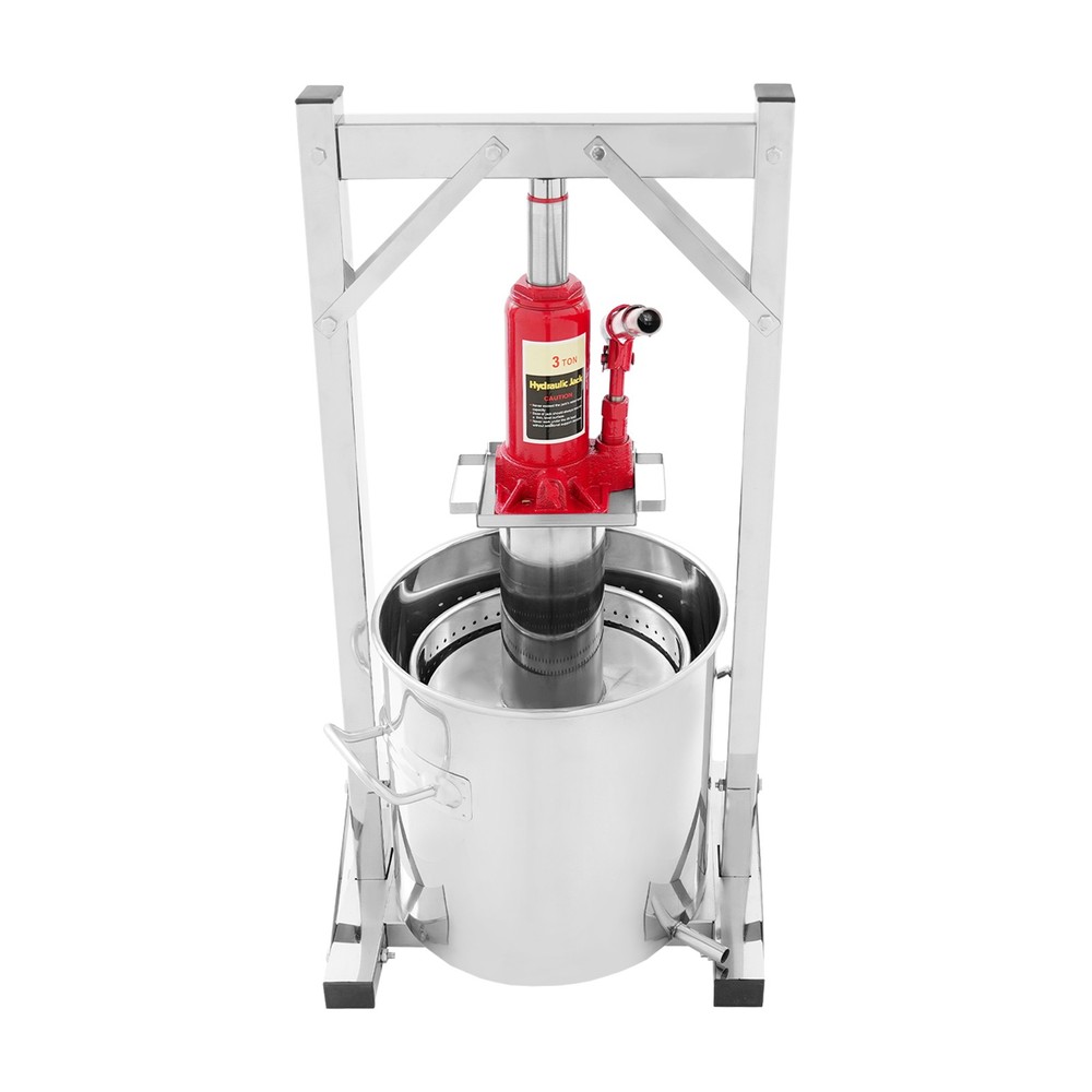 Fruit Wine Press, Hydraulic Jack Press Extractor, Manual Wine Press Machine Kit