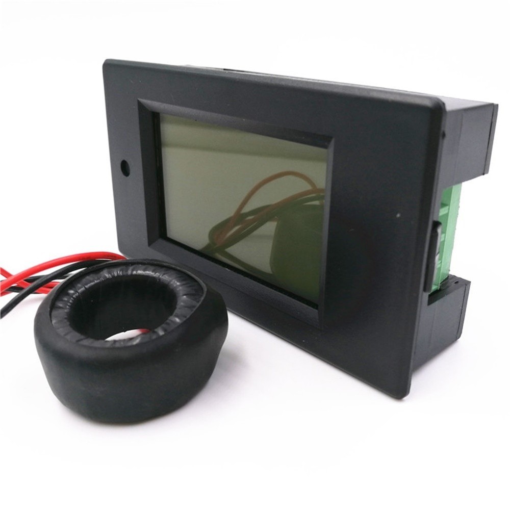 Comprehensive 100A LCD Ammeter for Accurate Voltage and Current Readings