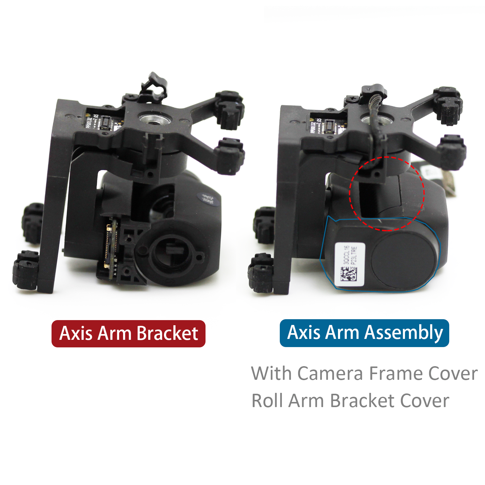 Original Gimbal Arm Axis Bracket Assembly For DJI Mavic Mini /SE /2 SE Mini 2