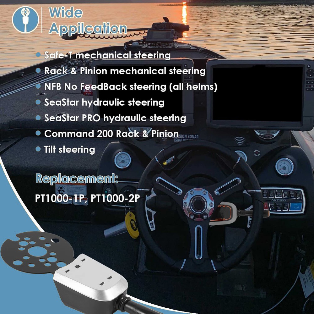 Blinker Trim Control System Single Switch PT1000-1P For Hydraulic Tilt Steering