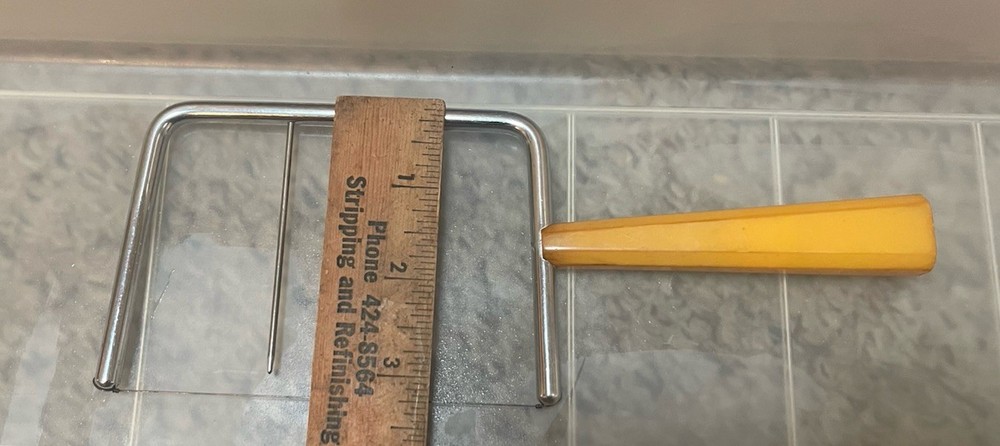 Vintage Bakelite Cheese Slicer