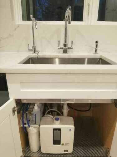 12" Kangen Enagic Ionizer Faucet Installations kit included - Matte Black