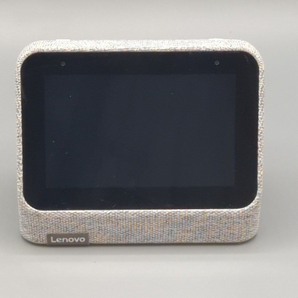 Lenovo Google Assistant Smart Clock 2 Touch Screen CD-24502F Heather Grey