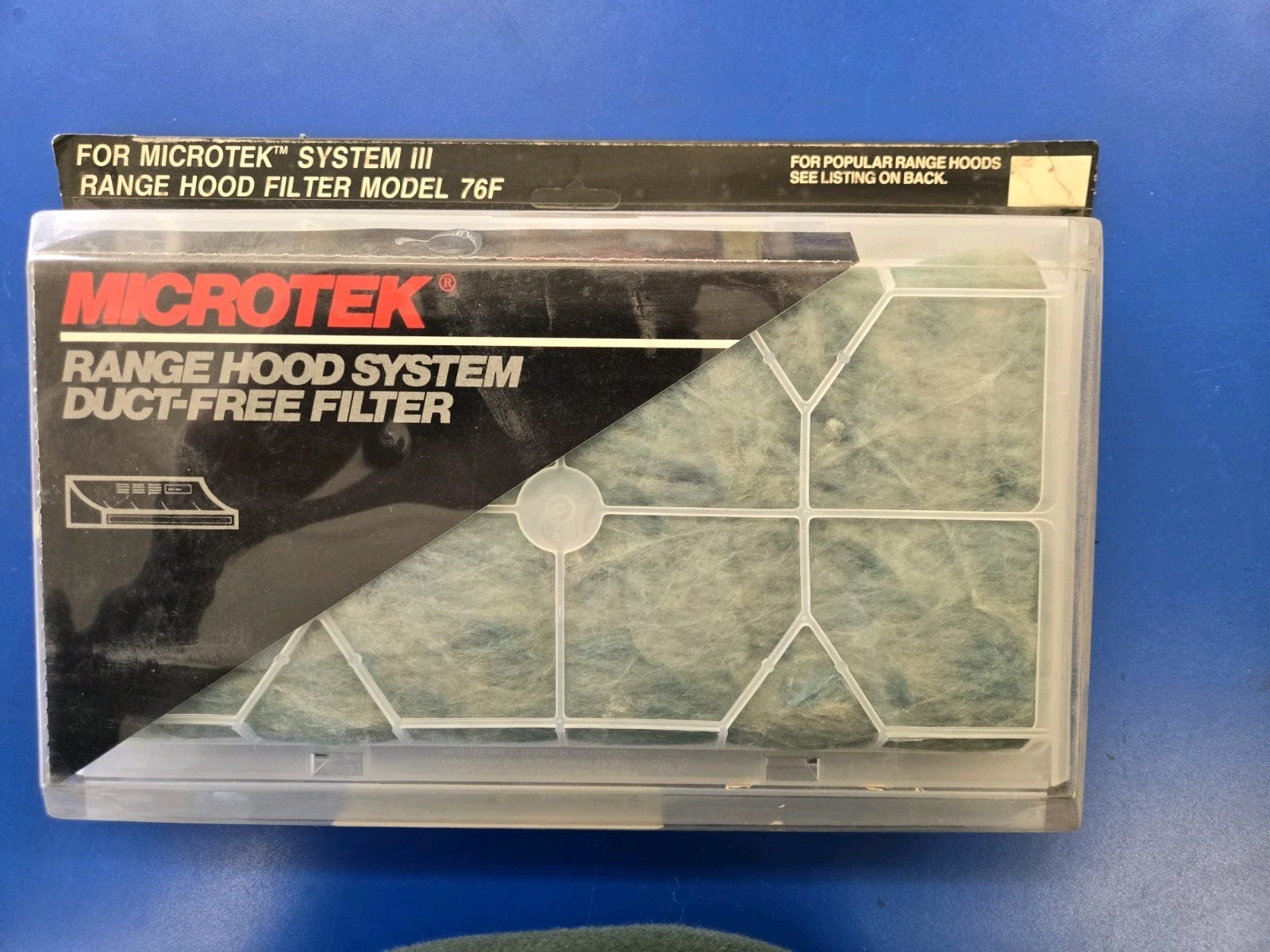 BROAN  - 76F MICROTEK RANGE HOOD SYSTEM DUCT-FREE FILTER REPLACEMENT - PK OF 2