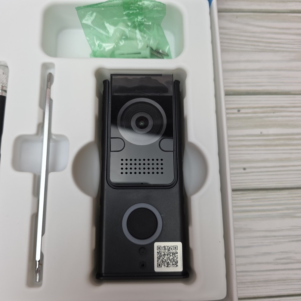 Smart WiFi Video Doorbell Wireless Door Bell Intercom Security Camera UNTESTED