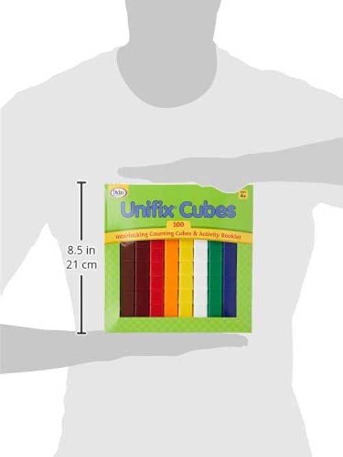 Educational Resources Unifix Cubes Set 100 Pack