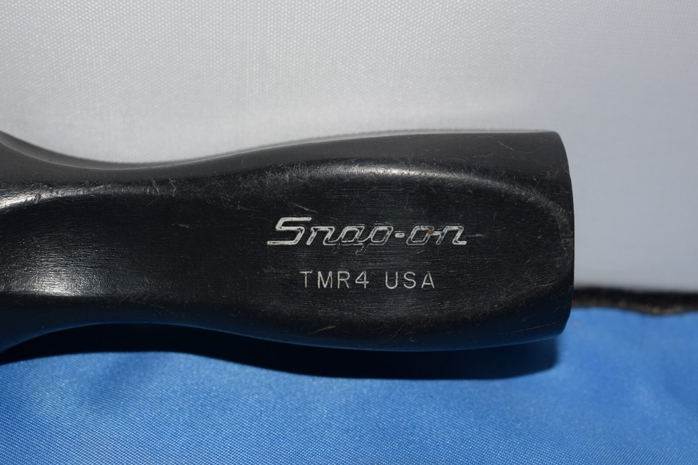 Snap-On Tools 1/4" Ratcheting Socket Screwdriver W/Black Hard Handle TMR4 D-2