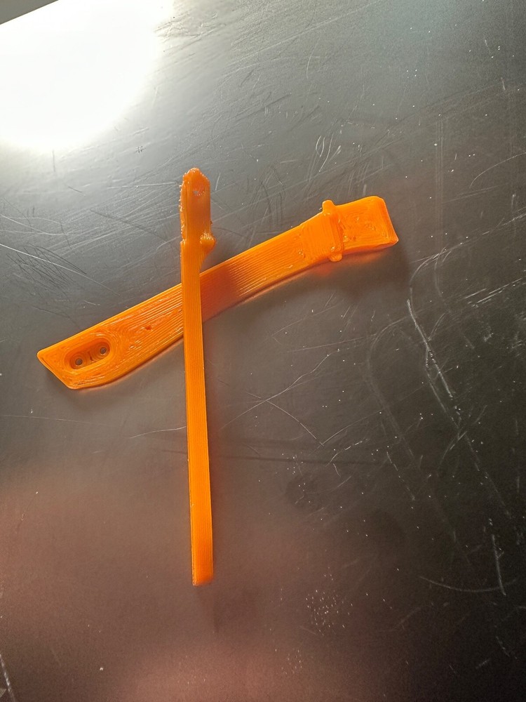 Oakley Jury Sunglasses Version 2, Replacement Temple Hinge, 3D Printed, ONE PAIR