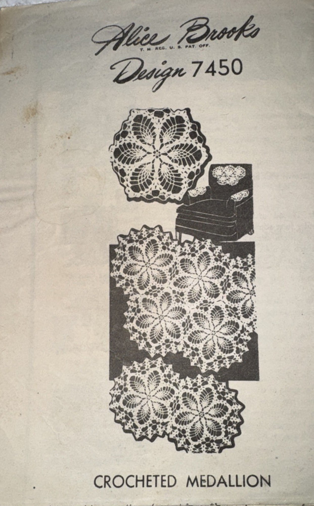 Choice Vintage Original Alice Brooks Crotchet Patterns