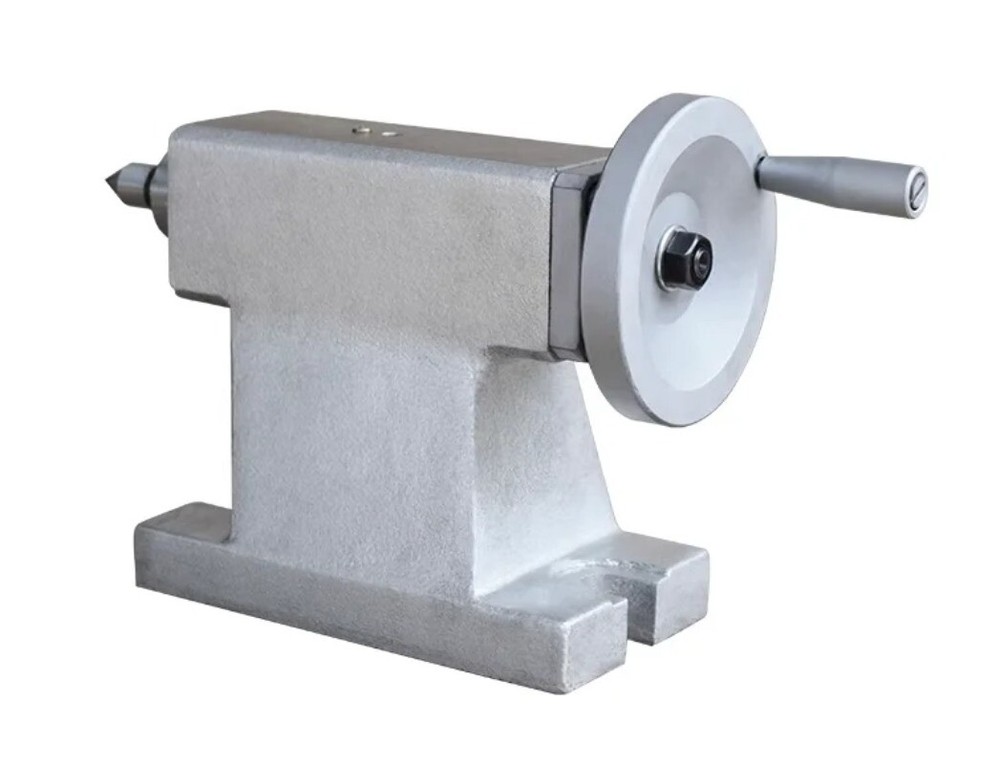 MT2 Center Height 110mm 125mm CNC Manual Tailstock Replaceable Ejector,