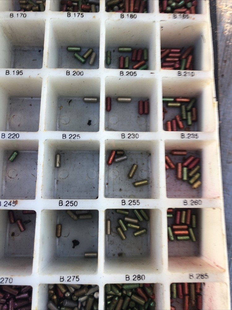 ilco .005 color coded cylinder pin kit