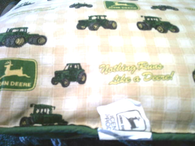 John Deere Throw Pillow ( please read )