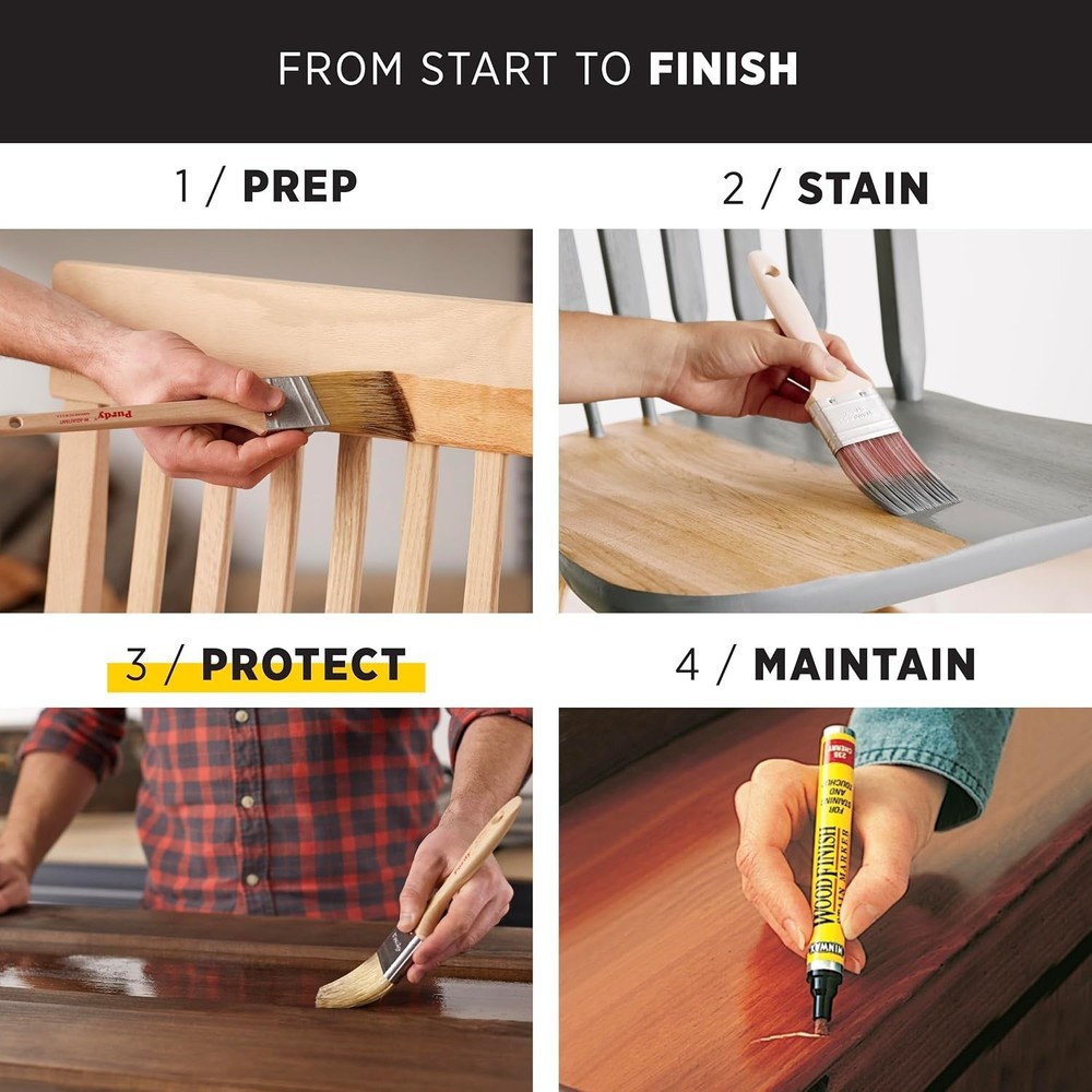 Fast-Drying Polyurethane Spray, Gloss, Clear 11.5 oz - Durable Protection, 1PACK