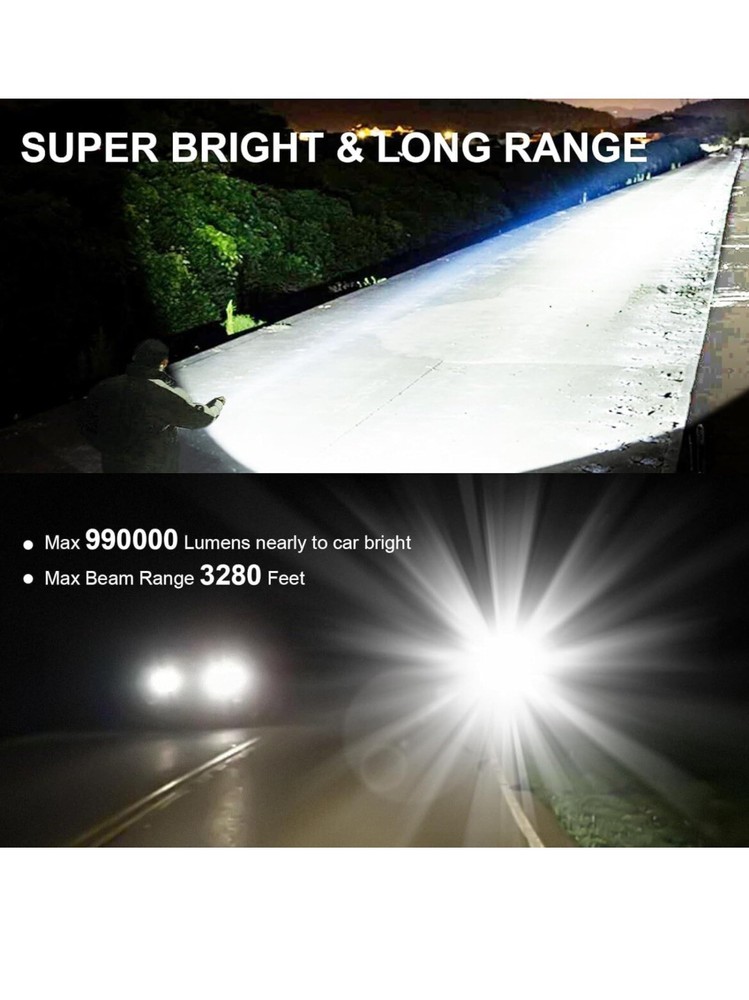 Strong Light Flashlight USB Charging Multi-Function Super Bright Outdoor Hiking