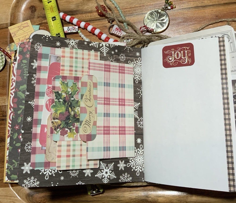 Christmas Handmade Junk Journal