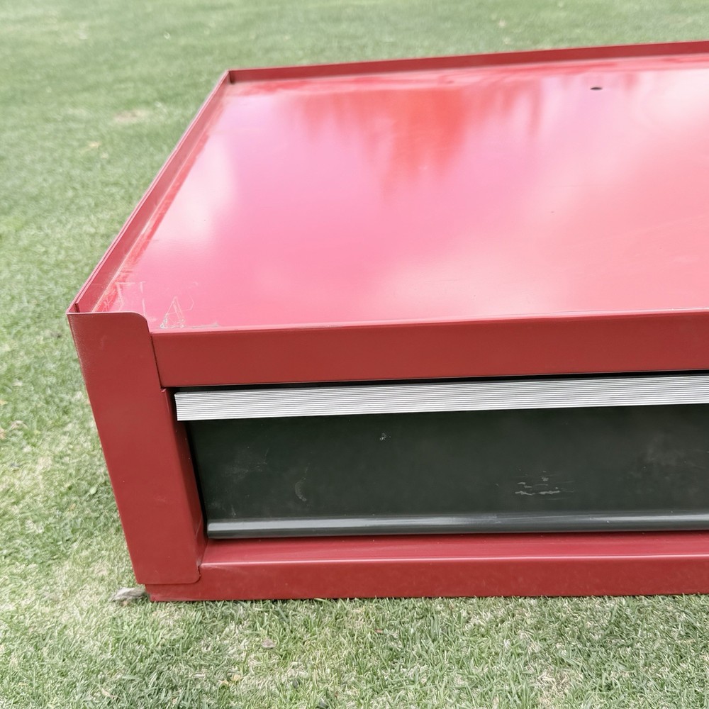 Craftsman 1 Single Drawer Mid Intermediate Middle Riser Tool Box Chest Red