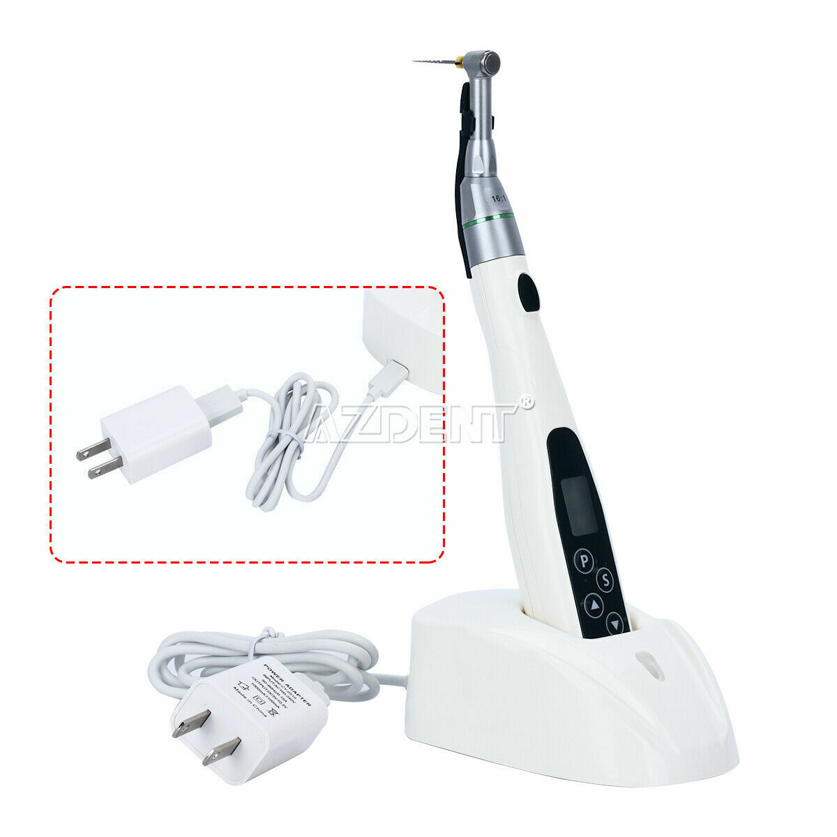 Dental Wireless Endodontic LED Endo Motor 16:1 Contra Angle / Rotary Files SX-F3