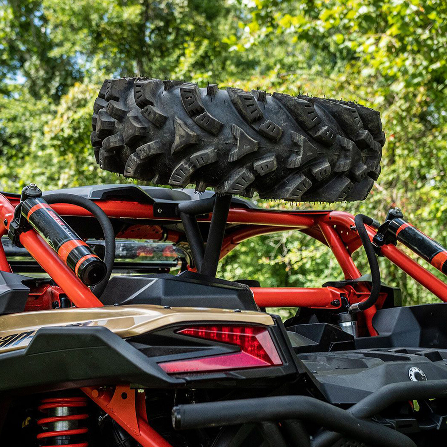 For Can-Am Maverick X3 2017-2024 New Spare Tire Carrier Mount Rack Holder Turbo