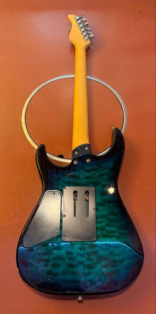 Fernandes Electric Guitar Gradient Blue