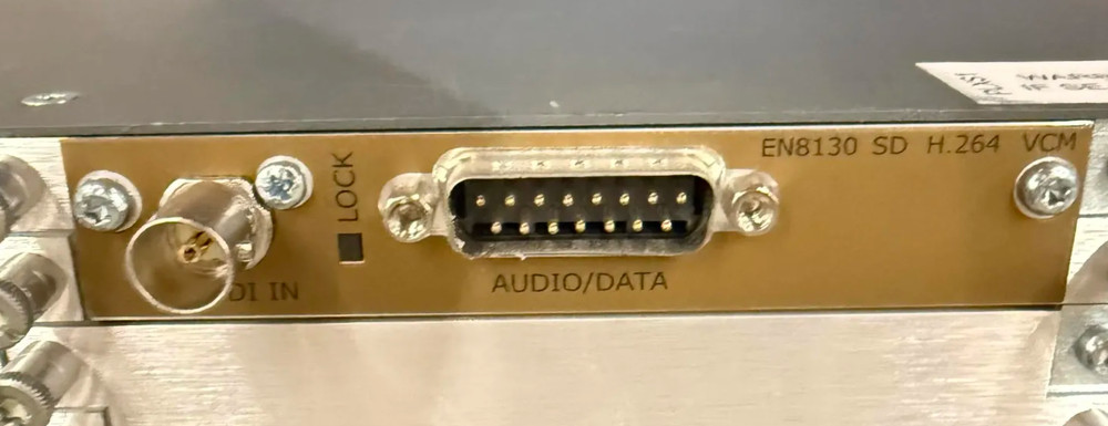 Ericsson 1U Series 11 Dual PSU Video Processor Broadcast Encoder w/ EN8130 SD