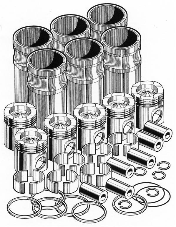Valve Spring for Mack E6 E7 PLN & E-Tech (EUP). PAI ESP-8165 Ref.# 575GC213