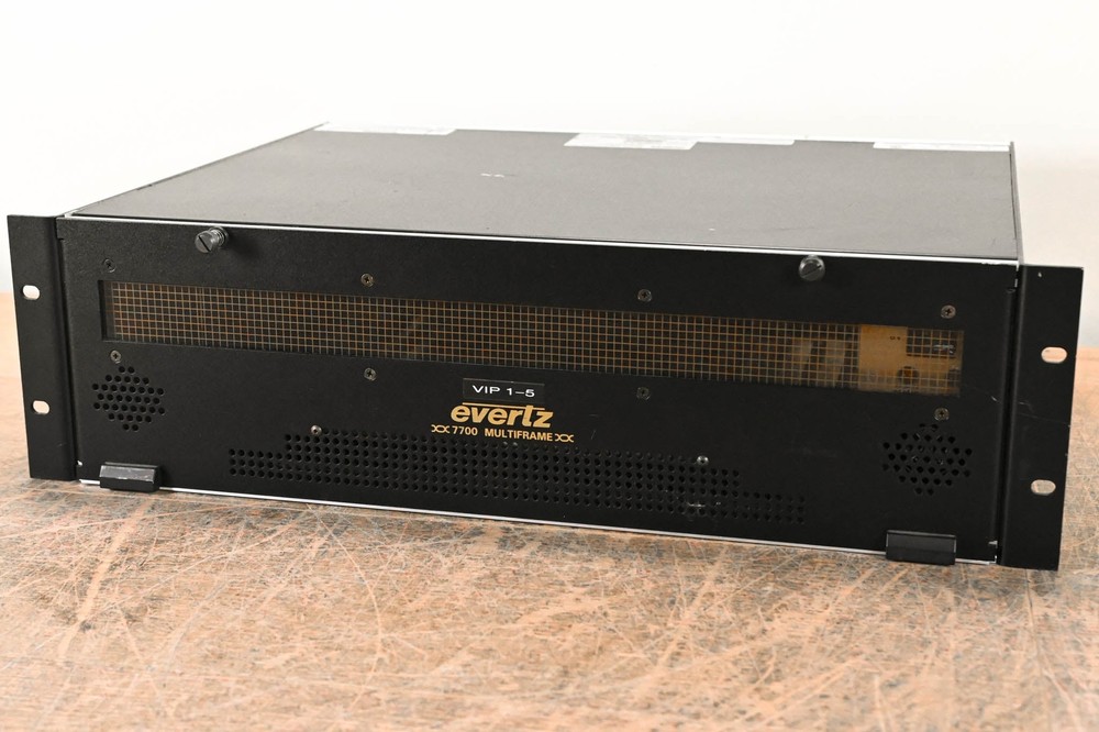 Evertz 7700FR-C MultiFrame Chassis CG00417