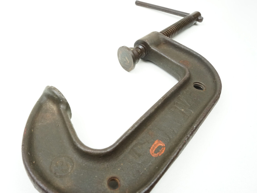 Vintage Circle P 3" C Clamp