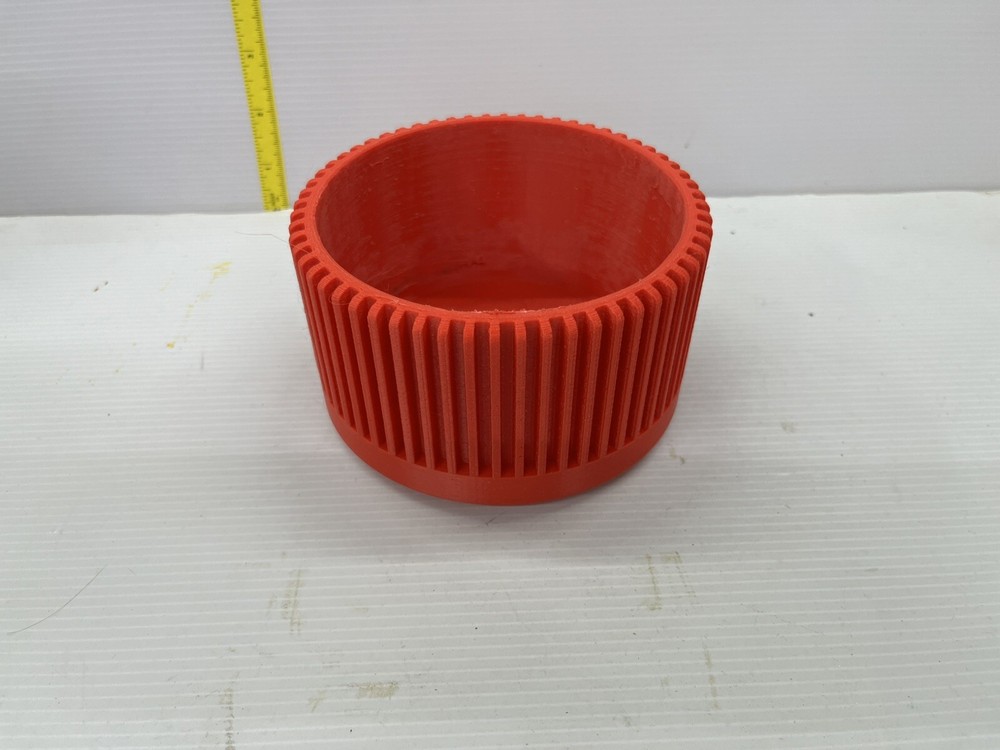 A planter designed for modern aesthetics and functionality RED