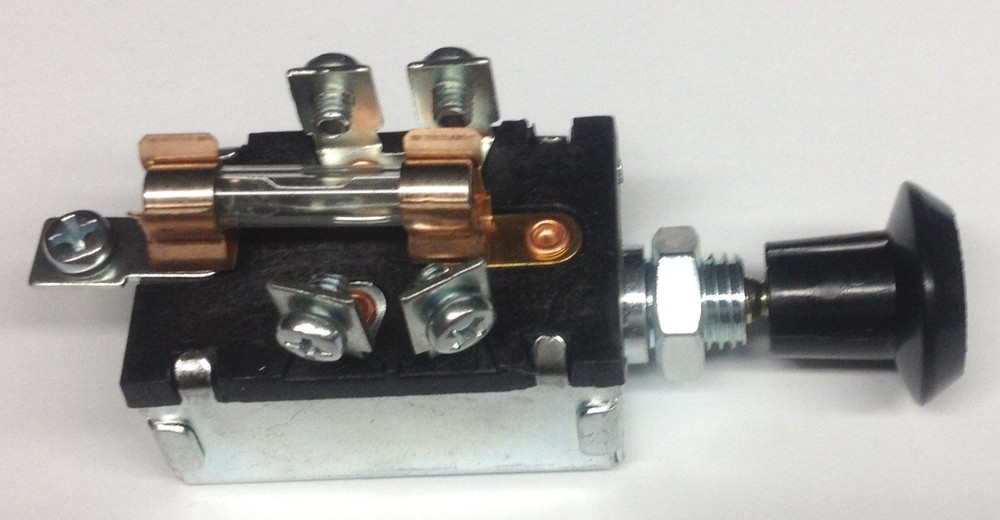 Universal Headlight And Parking Light Switch With Fuse