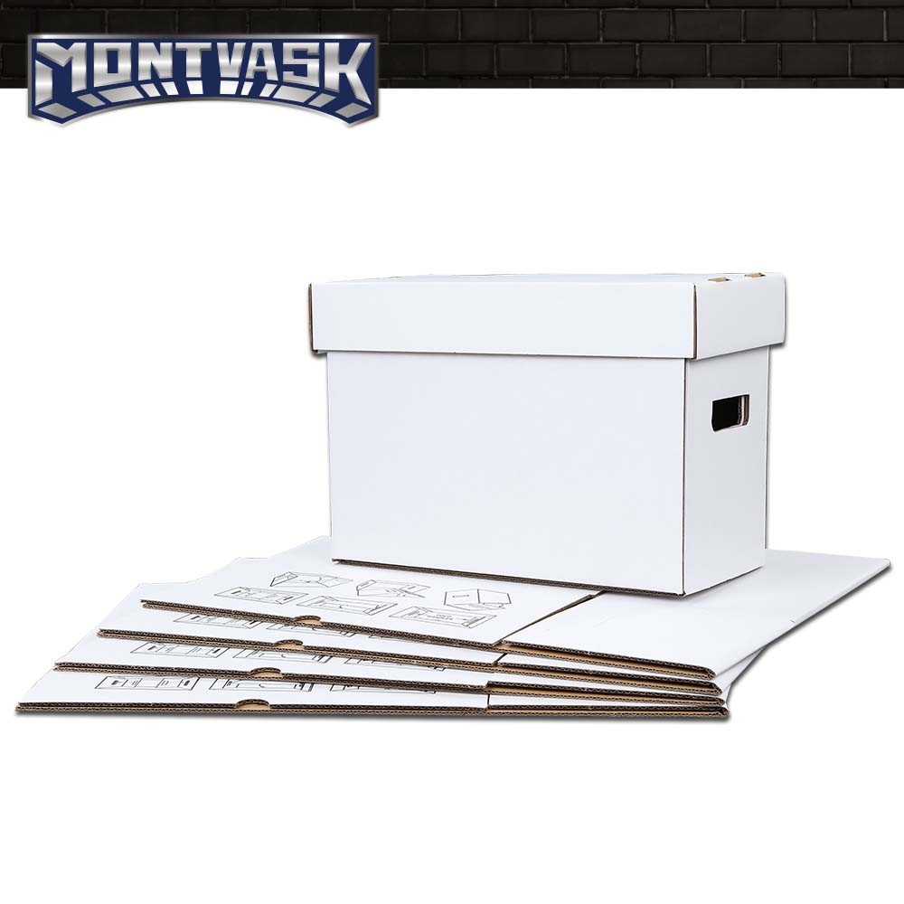 5Pcs Comic Books Storage Boxes Short Holds 150-175 Stackable Durable Archive