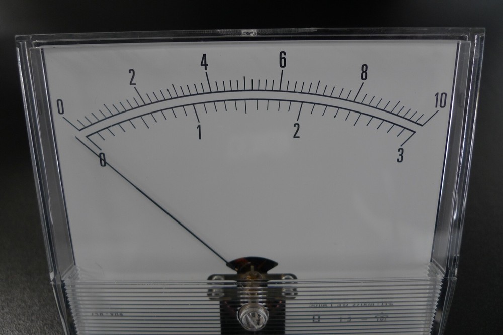 Meter Panel Voltmeter Radio Spares 258-984
