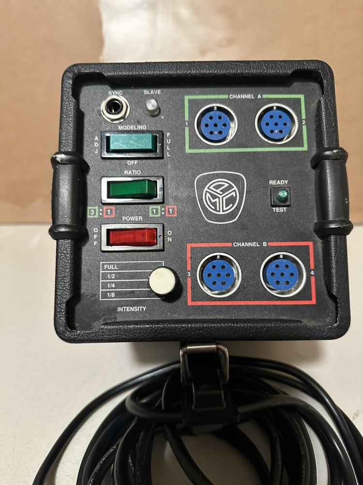 Photogenic Flashmaster Flash Heads And Control Units Pro Lighting