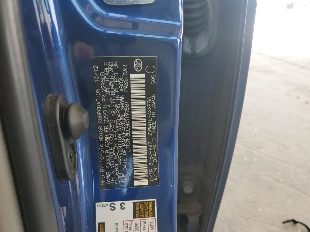 PRIUS 2013 Glove Box 4686434