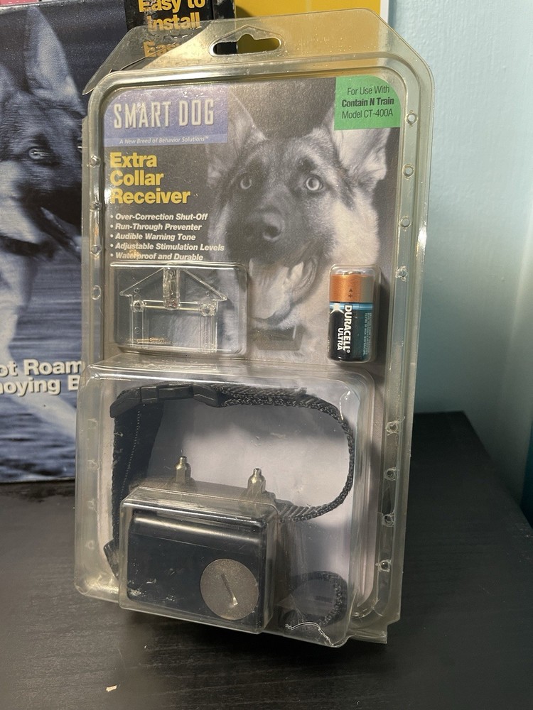 INNOTEK SMART DOG RECHARGEABLE PET CONTAINMENT SYSTEM CT-400A With Extras