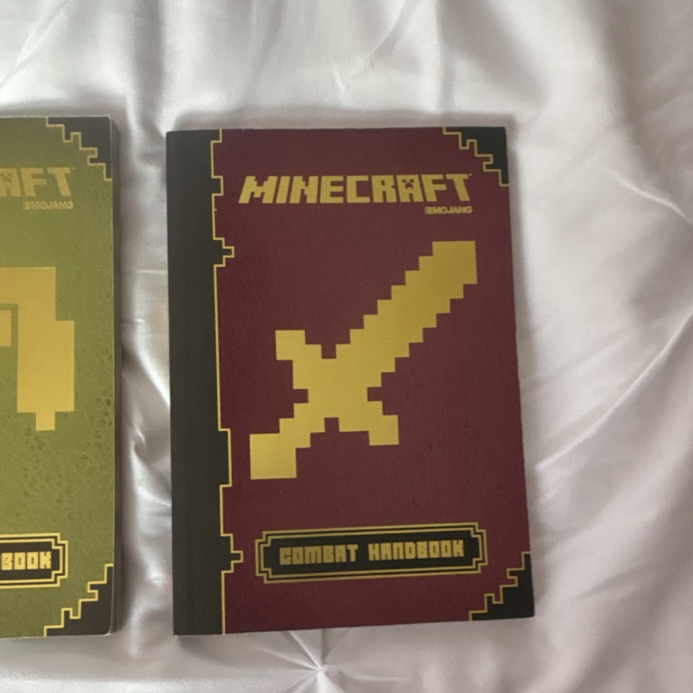 Mojang Minecraft Strategy Guide Set: Redstone, Construction, Essential, Combat