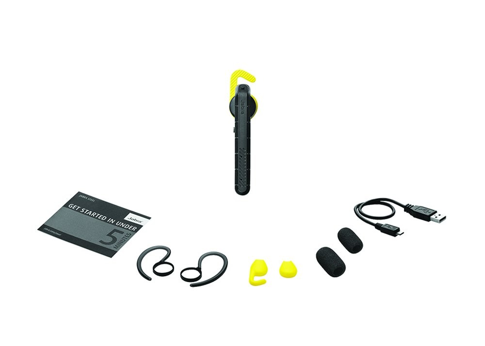 Jabra Steel Ruggedized Bluetooth Headset (US Version) - Black