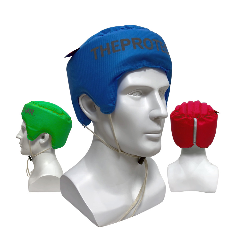 Helmet, head protection, Disposable, Protective, Disability, Flexible (x4 pack)