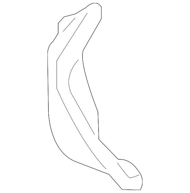 Genuine GM Driver Side Back Body Pillar Lower Outer Panel 23135562