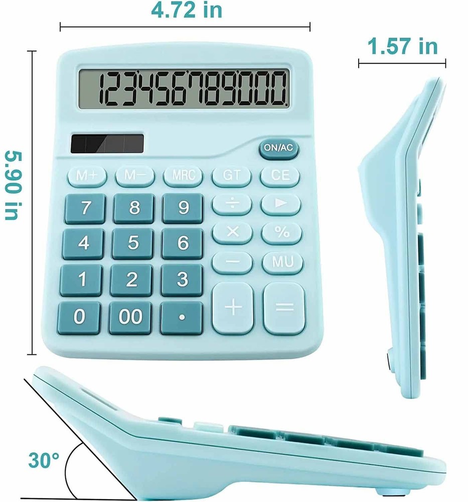 Office Desk Calculator, Cute Calculator for Kids, Basic Calculators Desktop, ...