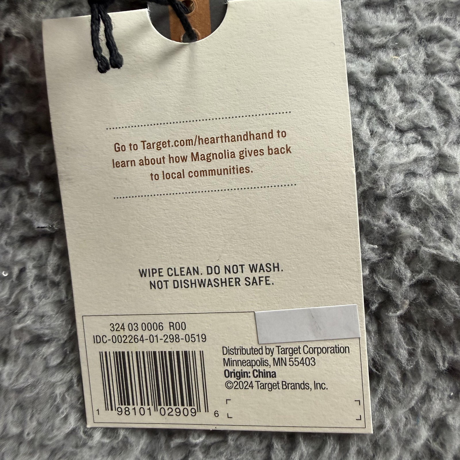 Hearth & Hand With Magnolia Salt & Pepper Grinder Small Gold Metal Manual Mill