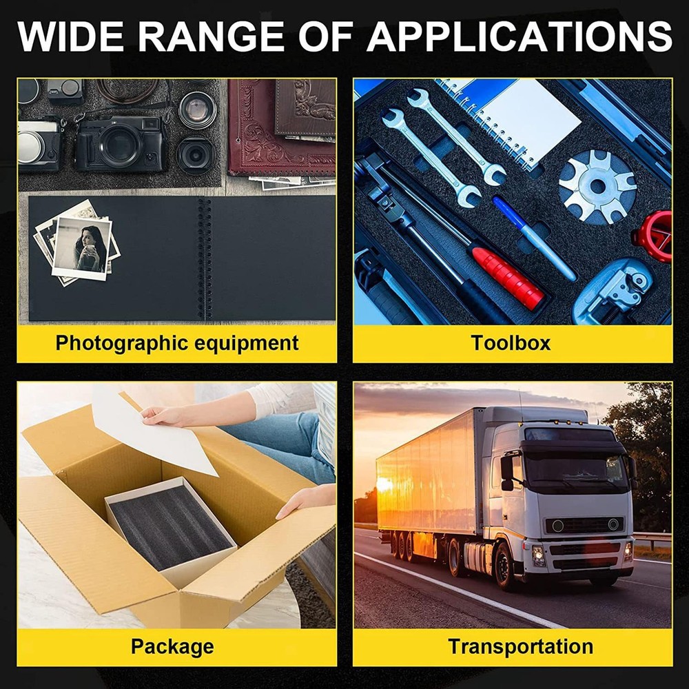 Polyethylene Foam Foam Padding Cuttable DIY Shape Foam Block for Transport