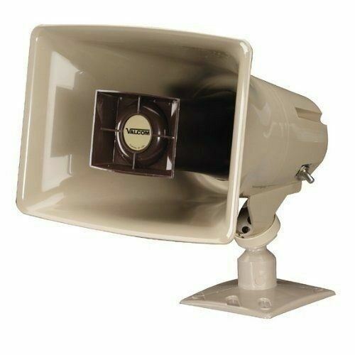 Valcom 3 Horn Speaker Paging Mass Notification and Emergency PA Intercom