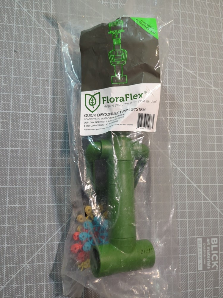 FloraFlex Pipe System Multi Flow 3/4'' TEE QDPS Multi Flow Bubbler, T - Fitting