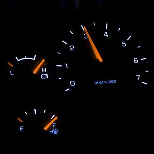 LED Light Bulbs for Instrument Gauge Cluster Speedometer Compatible with White
