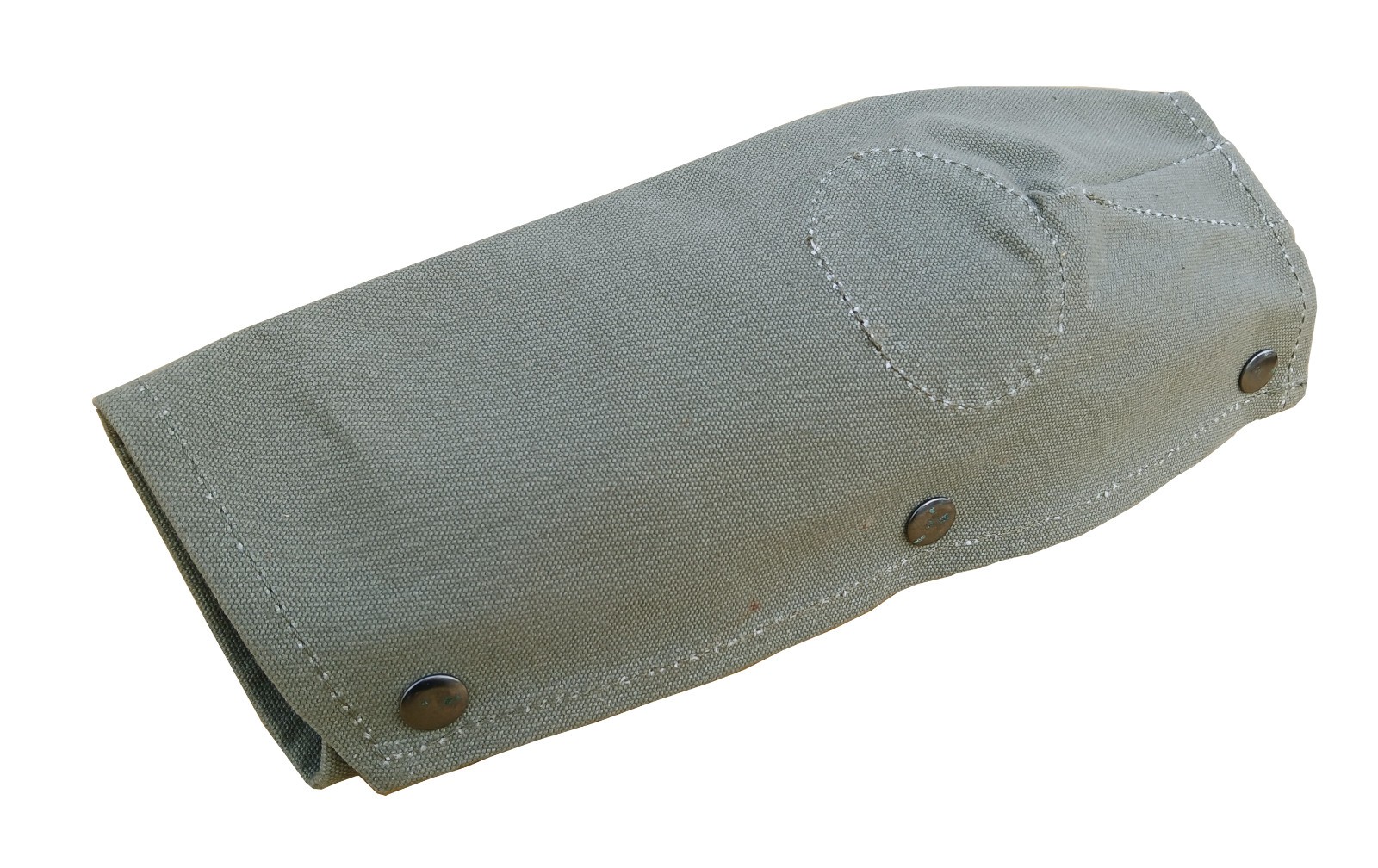 WWII British Lee Enfield OD Green  Action Cover, Marked S - 1942, Canvas Cover