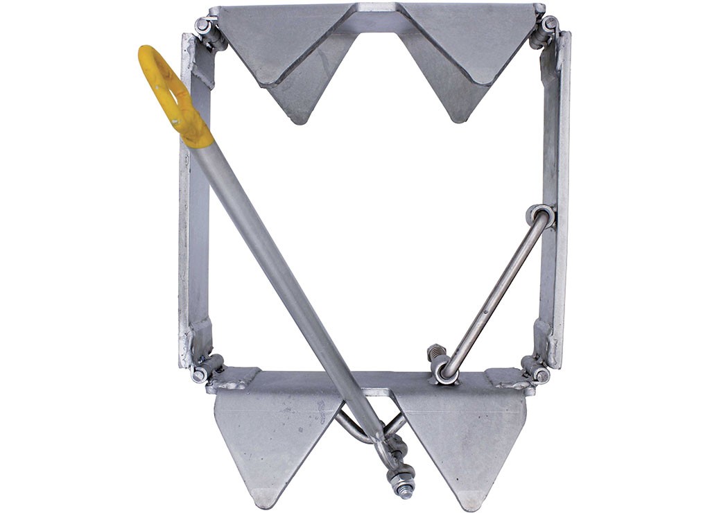 Extreme Max 3006.6652 BoatTector Zinc-Plated Cube Anchor (Box Style) - 19 lbs.