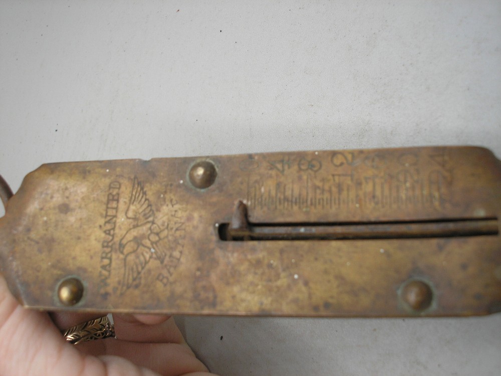 Vintage Warrented Spring Balance Pocket Scale
