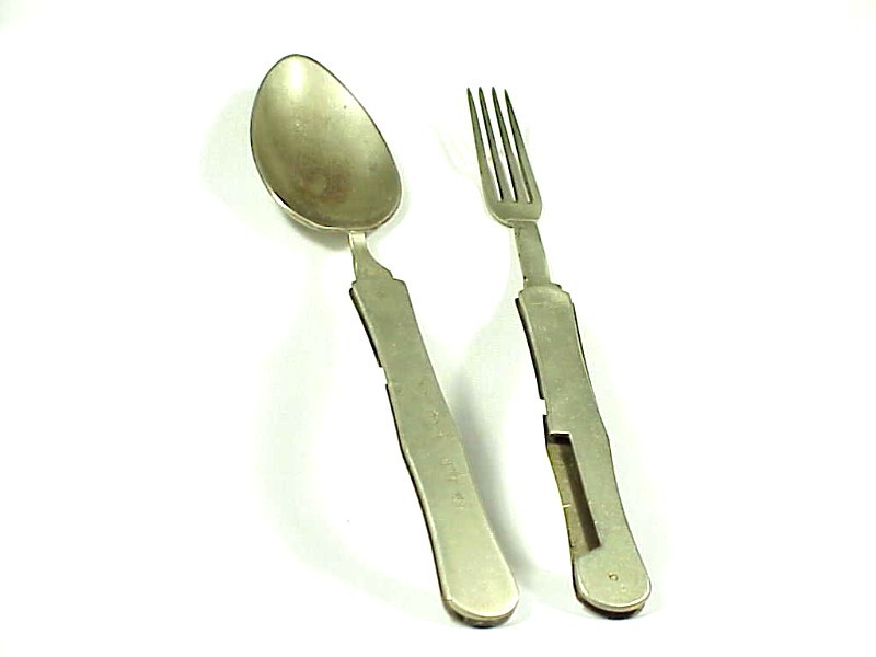 W.W. 1 Folding FORK & SPOON