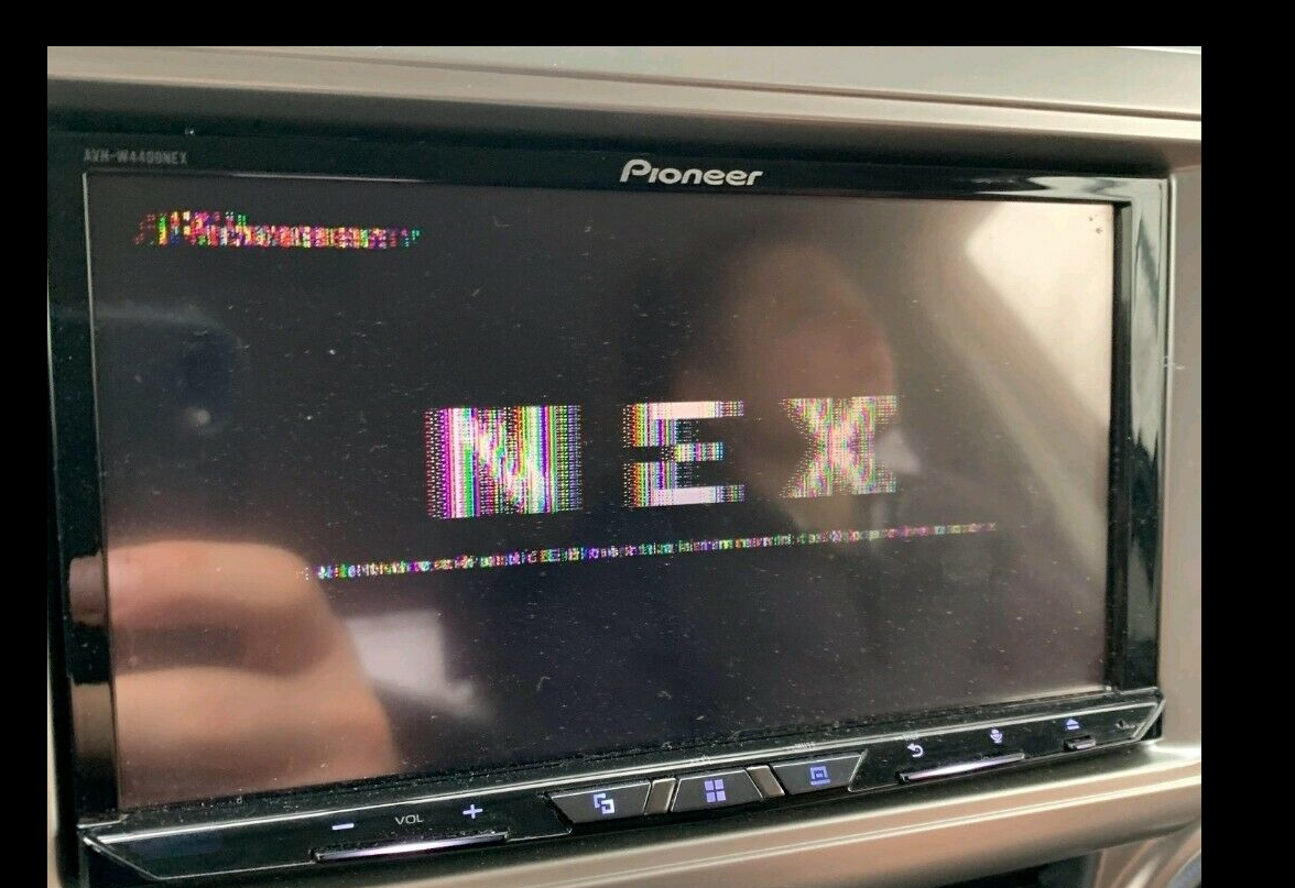 PIONEER AVHW4400NEX SOFTWARE ERROR SCREEN BOOT LOOP FIX REPAIR WITH SD CARD